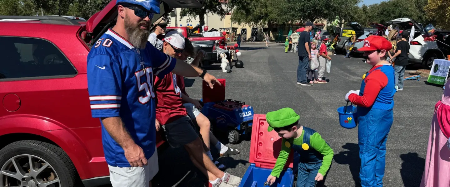 kids at Trunk or Treat